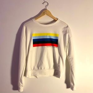 White Californian flag shirt